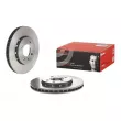 Jeu de 2 disques de frein avant BREMBO 09.B975.11 - Visuel 1