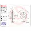 Jeu de 2 disques de frein avant BREMBO 09.C249.11 - Visuel 2