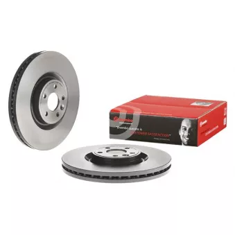 Jeu de 2 disques de frein avant BREMBO 09.C492.11