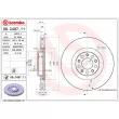 Jeu de 2 disques de frein avant BREMBO 09.C497.11 - Visuel 2