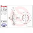 Jeu de 2 disques de frein avant BREMBO 09.C543.11 - Visuel 2