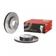 Jeu de 2 disques de frein avant BREMBO 09.C543.11 - Visuel 1