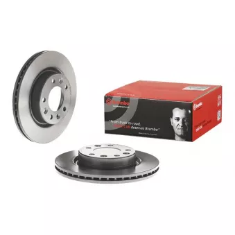 Jeu de 2 disques de frein avant BREMBO 09.C657.11