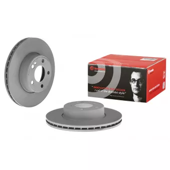 Jeu de 2 disques de frein avant BREMBO 09.D525.13