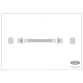 Flexible de frein CORTECO