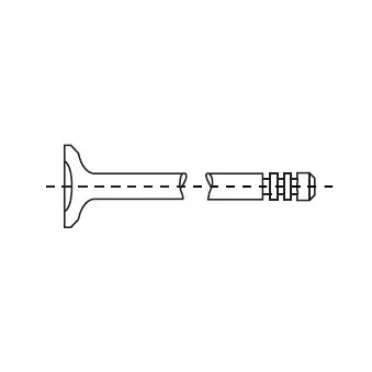 Soupape d'échappement CORTECO 551020B