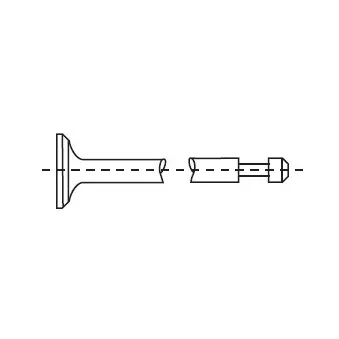 Soupape d'échappement CORTECO 551122B