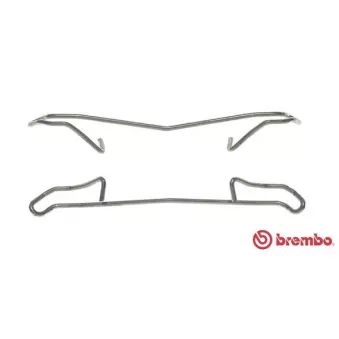 Kit d'accessoires, étrier de frein BREMBO A 02 245