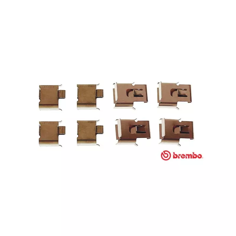 Kit d'accessoires, plaquette de frein à disque BREMBO A 02 284