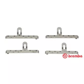 Kit d'accessoires, plaquette de frein à disque BREMBO A 02 303