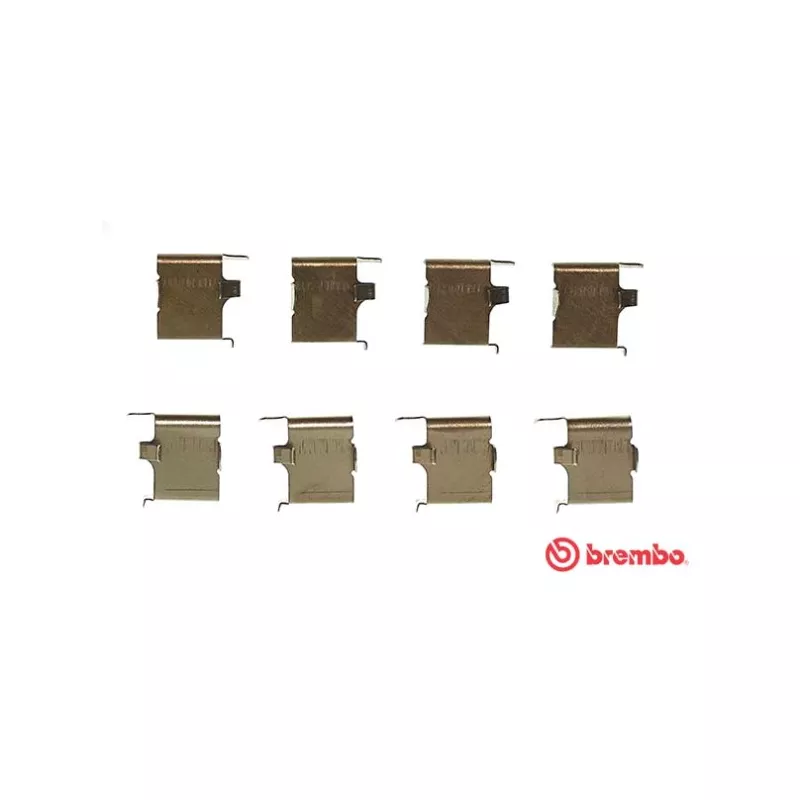 Kit d'accessoires, plaquette de frein à disque BREMBO A 02 310