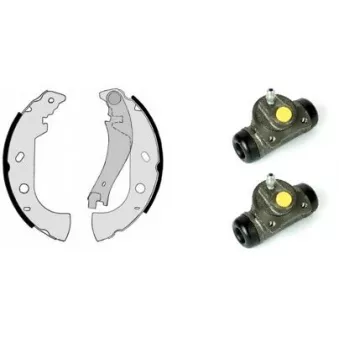 Jeu de mâchoires de frein BREMBO H 23 032