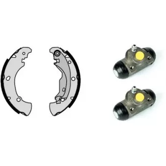 Jeu de mâchoires de frein BREMBO H 23 042