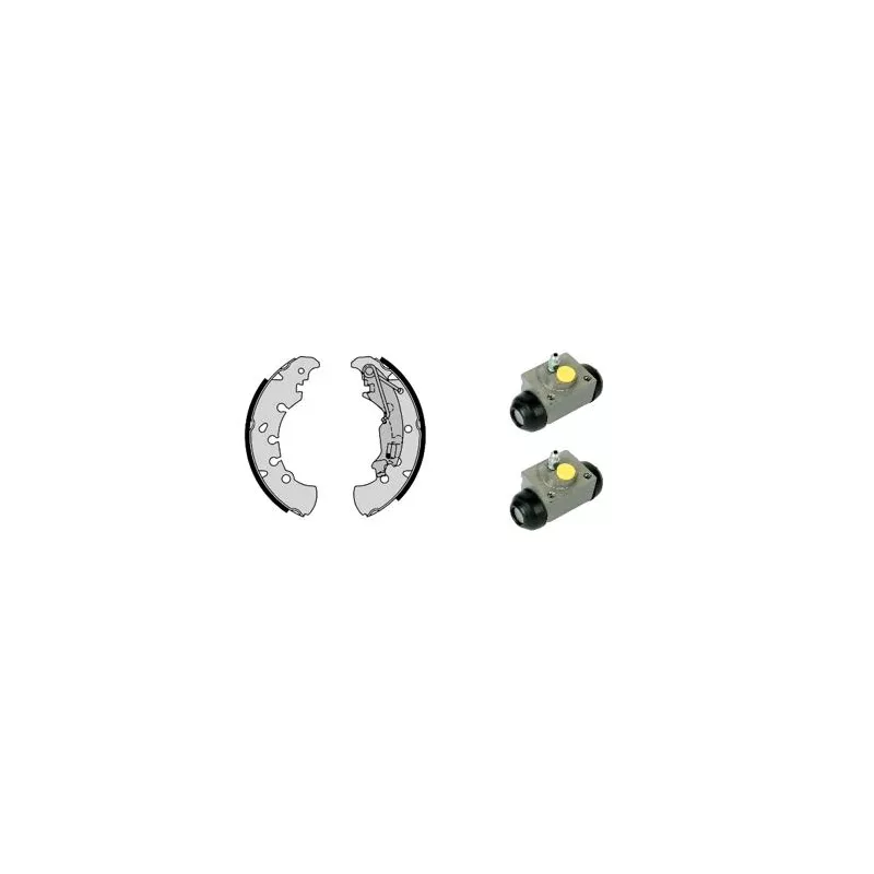 Jeu de mâchoires de frein BREMBO H 23 051