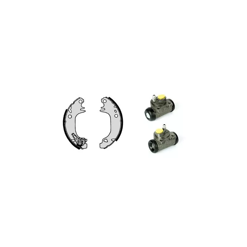 Jeu de mâchoires de frein BREMBO H 61 034