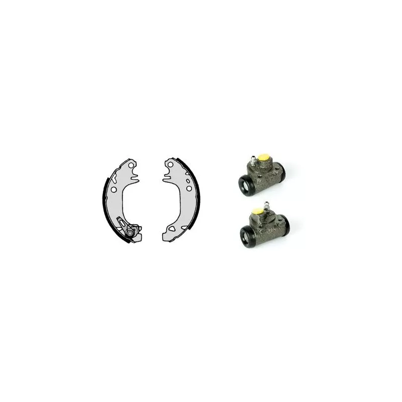 Jeu de mâchoires de frein BREMBO H 61 035