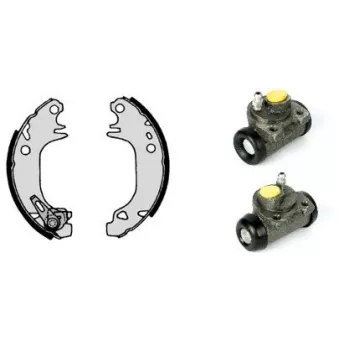 Jeu de mâchoires de frein BREMBO H 61 049