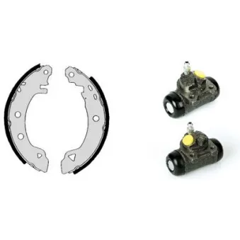 Jeu de mâchoires de frein BREMBO H 68 036