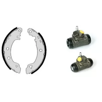 Jeu de mâchoires de frein BREMBO H 68 037