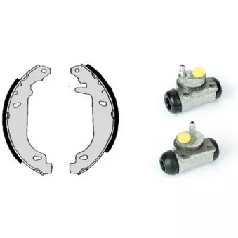 Jeu de mâchoires de frein BREMBO H 68 044