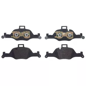 Jeu de 4 plaquettes de frein avant BREMBO P 06 107