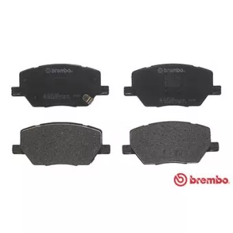 Jeu de 4 plaquettes de frein avant BREMBO P 23 164