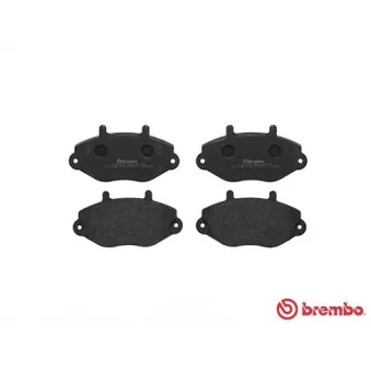 Jeu de 4 plaquettes de frein avant BREMBO P 24 033