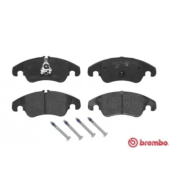 Jeu de 4 plaquettes de frein avant BREMBO P 24 074