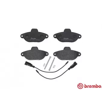 Jeu de 4 plaquettes de frein avant BREMBO P 24 147