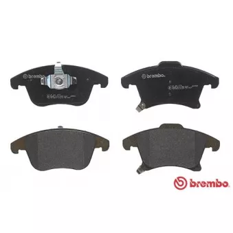 Jeu de 4 plaquettes de frein avant BREMBO P 24 173