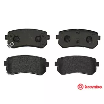 Jeu de 4 plaquettes de frein arrière BREMBO P 30 025