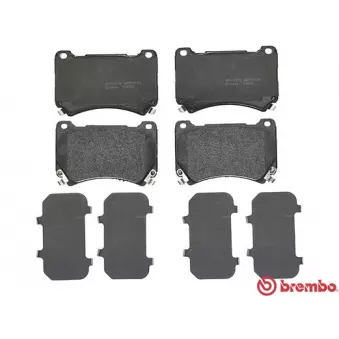 Jeu de 4 plaquettes de frein avant BREMBO P 30 052