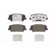 Jeu de 4 plaquettes de frein avant BREMBO P 30 065X - Visuel 1