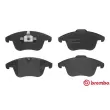 Jeu de 4 plaquettes de frein avant BREMBO P 36 030 - Visuel 1