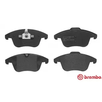 Jeu de 4 plaquettes de frein avant BREMBO P 36 030