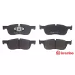 Jeu de 4 plaquettes de frein avant BREMBO P 36 035 - Visuel 1