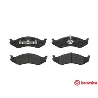 Jeu de 4 plaquettes de frein avant BREMBO P 37 004