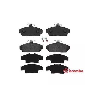 Jeu de 4 plaquettes de frein avant BREMBO P 44 010