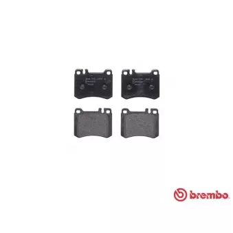 Jeu de 4 plaquettes de frein avant BREMBO P 50 014