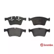 Jeu de 4 plaquettes de frein avant BREMBO P 50 115 - Visuel 1