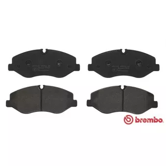 Jeu de 4 plaquettes de frein avant BREMBO P 50 129