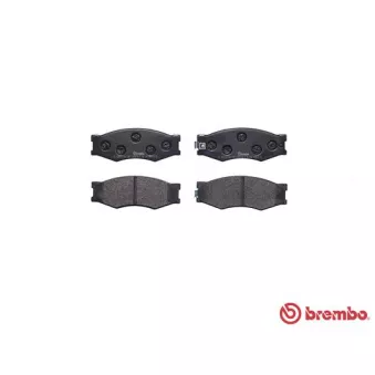 Jeu de 4 plaquettes de frein avant BREMBO P 56 056