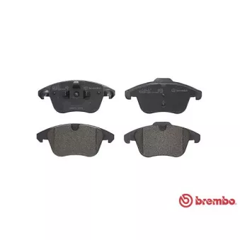 Jeu de 4 plaquettes de frein avant BREMBO P 61 117