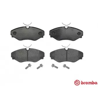 Jeu de 4 plaquettes de frein avant BREMBO P 68 055