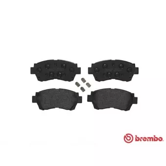 Jeu de 4 plaquettes de frein avant BREMBO P 83 027