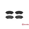 Jeu de 4 plaquettes de frein avant BREMBO P 83 042 - Visuel 1