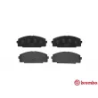 Jeu de 4 plaquettes de frein avant BREMBO P 83 092 - Visuel 1