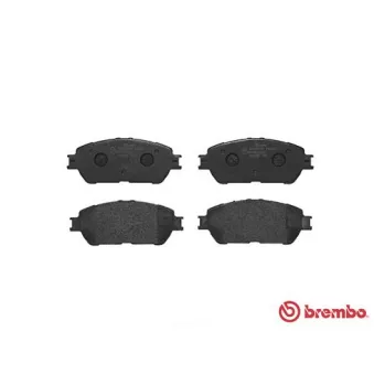 Jeu de 4 plaquettes de frein avant BREMBO P 83 105