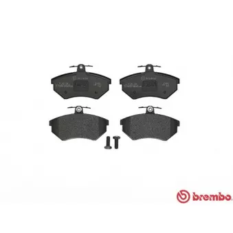 Jeu de 4 plaquettes de frein avant BREMBO P 85 011