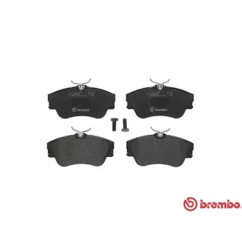 Jeu de 4 plaquettes de frein avant BREMBO P 85 029